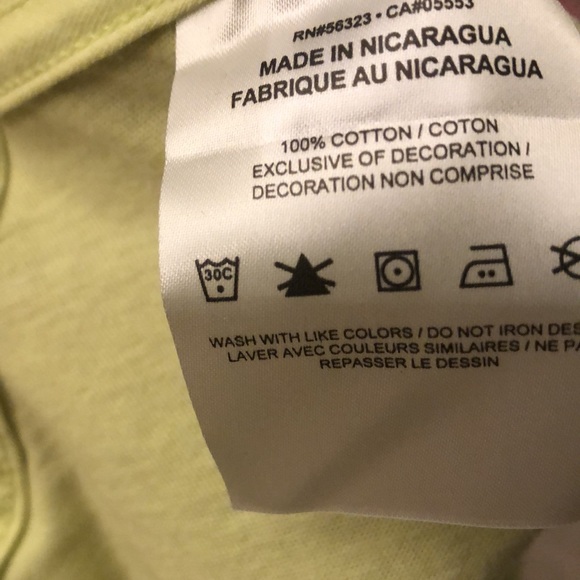 NWT Nike Men's L Just Do It Short Sleeve 100% Cotton T-Shirt in Green/Yellow - Picture 7 of 7